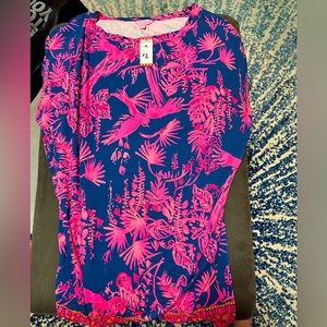 Lilly Pulitzer Night Caw Dress EUC